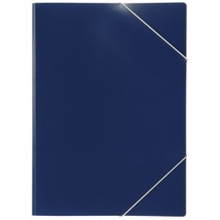 Oxford Eckspanner image DIN A4 aus PP dunkelblau