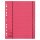 Oxford by ELBA Trennblätter mit Perforation DIN A4 Überbreite rot 100 Blatt