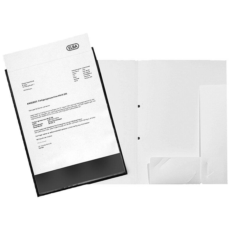 Elba Präsentationsalbum image , Rückenbreite 40 mm, 4 Ringe, PVC, weiß Elba Präsentationsalbum image , Rückenbreite 40 mm, 4 Ringe, PVC, weiß