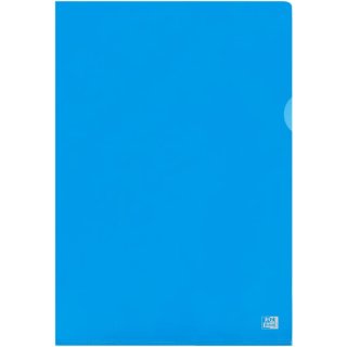 Oxford Sichthülle Premium DIN A4 PVC glasklar blau 25 Hüllen