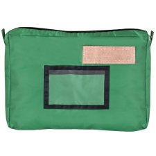 JPC Banktasche mit Dehnfalte aus Nylon grün