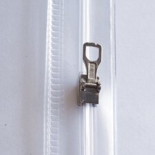 ELBA Reißverschlusstasche DIN A4 PVC glasklar 0,14...