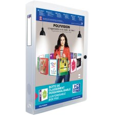 Oxford Sammelbox POLYVISION A4 PP Füllhöhe: 40...