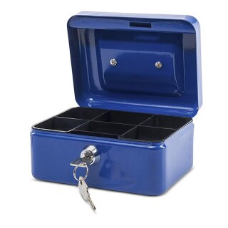 MAUL Geldkassette blau Maße: (B)152 x (T)125 x (H)81 mm