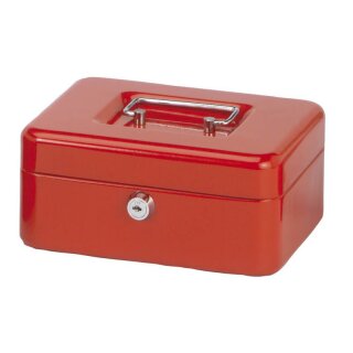 MAUL Geldkassette rot Maße: (B)200 x (T)170 x (H)90 mm