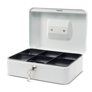 MAUL Geldkassette weiß Maße: (B)250 x (T)190 x (H)90 mm