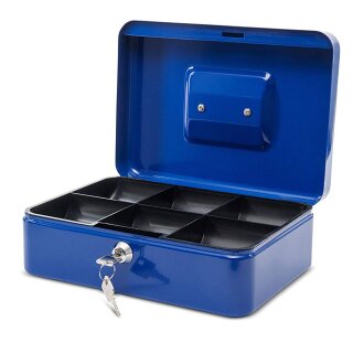 MAUL Geldkassette blau Maße: (B)250 x (T)191 x (H)90 mm
