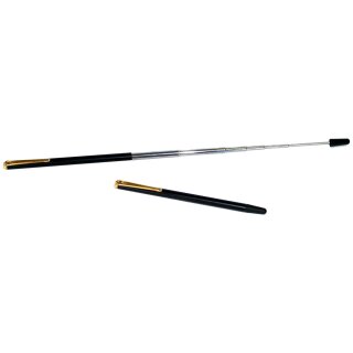 WEDO Teleskopzeigestab Länge: 126 mm mattschwarz/verchromt