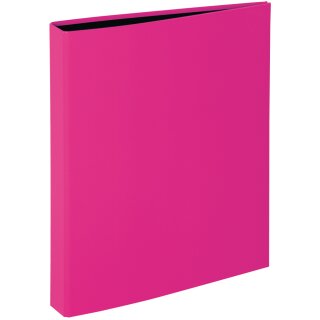 PAGNA Ringbuch "Trend Colours" 2 Bügel Mechanik DIN A4 dunkelrosa