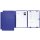 PAGNA Bewerbungsmappe "Select" DIN A4 aus Karton blau