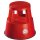 WEDO Rollhocker aus Kunststoff rot / RAL 3000 Tragkraft: 150 kg