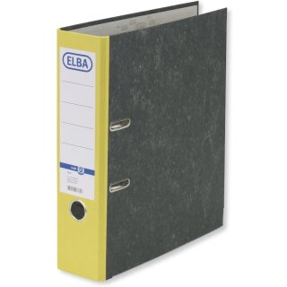 ELBA Ordner smart Original Rückenbreite: 80 mm DIN A4 gelb