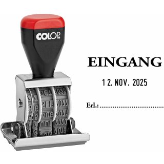 COLOP Datumstempel 04060 L1 "EINGANG" mit Textplatte