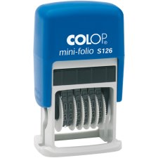 COLOP Ziffernstempel Mini Dater S126 6-stellig