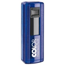 COLOP Taschenstempel Pocket Stamp 20 Plus indigo blau