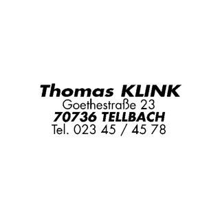 COLOP Textstempel Printer 20 4 zeilig konfigurierbar
