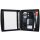 WEDO Orgamappe Elegance DIN A4 Kunstleder/Nylon schwarz mit Tragegriff