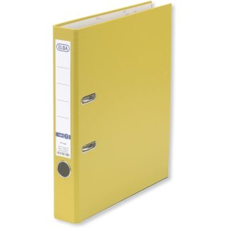ELBA Ordner smart Pro PP/Papier Rückenbreite: 50 mm DIN A4  gelb