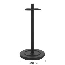 UNiLUX Garderobenständer "ACCUEIL" Höhe: 1.750 mm grau