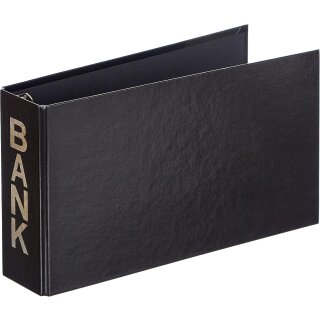 PAGNA Bankordner "Basic Colours" für Kontoauszüge schwarz