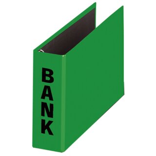 PAGNA Bankordner "Basic Colours" für Kontoauszüge grün (1 Stück)