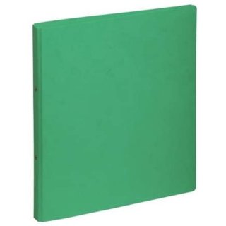 PAGNA Ringbuch aus Pressspann 2-Ring Mechanik für DIN A4 grün