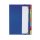 PAGNA Ordnungsmappe DESKORGANIZER Color DIN A4 7 Fächer blau