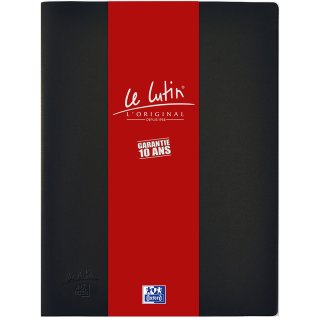 Oxford Sichtbuch "Le Lutin" DIN A4 mit 50 Hüllen schwarz