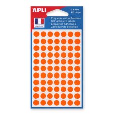 APLI Markierungspunkte Durchmesser: 8 mm rund orange 462...