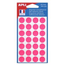 APLI Markierungspunkte Durchmesser: 15 mm rund rosa 168...