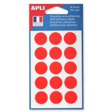 APLI Markierungspunkte Durchmesser: 19 mm rund rot 90...