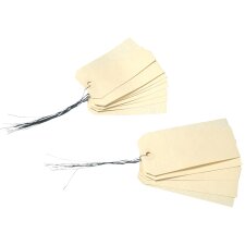 APLI Gepäckanhänger 80 x 38 mm neutral mit...