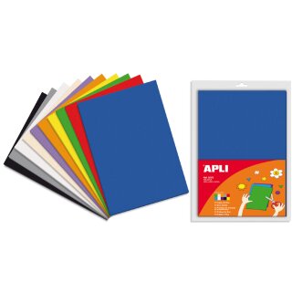 agipa Moosgummi 300 x 200 mm 2 mm stark 10 Blatt