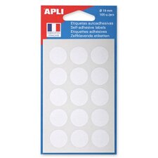 APLI Markierungspunkte Durchmesser: 19 mm rund weiß...