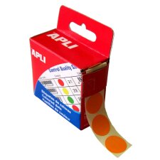 APLI Markierungspunkte Durchmesser: 15 mm rund orange 150...