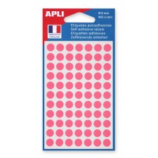APLI Markierungspunkte Durchmesser: 8 mm rund rosa 462...