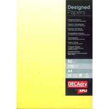 agipa Design Papier DIN A4 80 g/qm Farbverlauf gelb 100...
