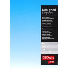 agipa Design Papier DIN A4 80 g/qm Farbverlauf blau 100...