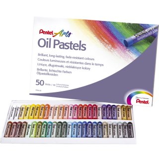 PentelArts Ölpastellkreide PHN4 50er Kunststoff Etui