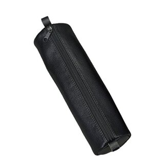 Alassio Schlamper Rolle aus Leder schwarz