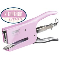 Rapid Heftzange Classic K1 Retro Strawberry Cream rosa
