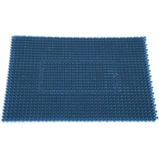 miltex Schmutzfangmatte Step In 570 x 860 mm metallic blau