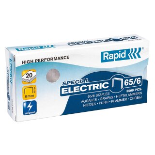 Rapid Heftklammern Strong 65/6 galvanisiert 5.000 Stück