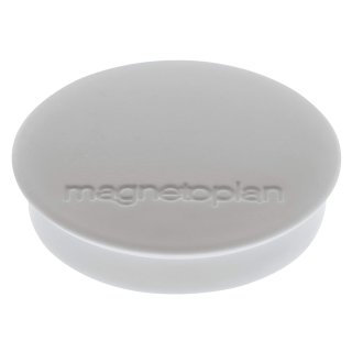 magnetoplan Discofix Rundmagnet "standard" grau 10 Magnete