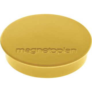 magnetoplan Discofix Rundmagnet "standard" gelb 10 Magnete