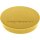 magnetoplan Discofix Rundmagnet "standard" gelb 10 Magnete