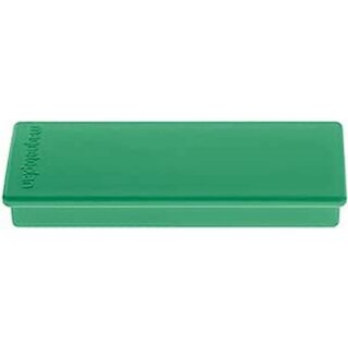 magnetoplan Rechteckmagnet grün 10 Magnete