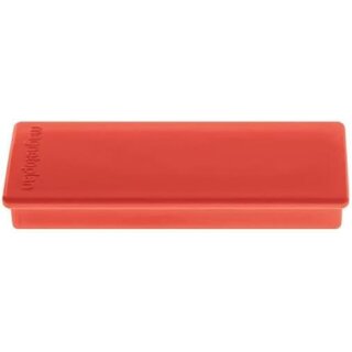 magnetoplan Rechteckmagnet rot 10 Magnete