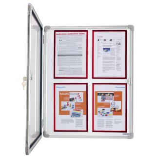 magnetoplan Schaukasten SP 12 x DIN A4 Innenbereich Speditionsversand