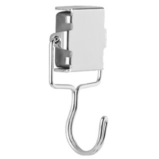 magnetoplan Hakenmagnet aus Metall silber